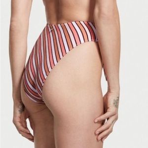 VICTORIA'S SECRET SWIM Tie-Front High-Rise Cheeky Bikini Bottom